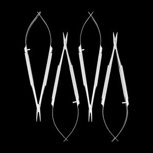 Ensemble d'<span class=keywords><strong>instruments</strong></span> microchirurgicaux médicaux, kit d'outils de suture pour la pratique, ensemble d'<span class=keywords><strong>instruments</strong></span> chirurgicaux ophtalmiques, porte-aiguilles, pinces - Product Image 2