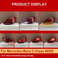 Accessoires de voiture personnalisés J ONE, feux arrière LCI pour Mercedes-Benz Classe C W205 2015-2021, feux arrière W205