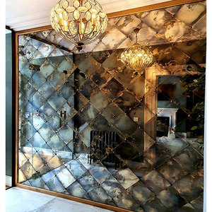 Miroirs décoratifs en verre givré sur mesure de 3 à 12 mm, grands miroirs antiques pour chambre à coucher, salle à manger et cuisine haut de gamme - Product Image 2