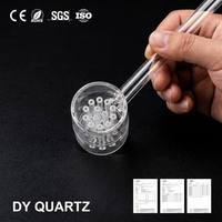 Torche à flamme oxyhydrogène avec brûleur en quartz : Soudage, polissage, recuit ; 5, 12, 36, 91 buses ; Personnalisable
