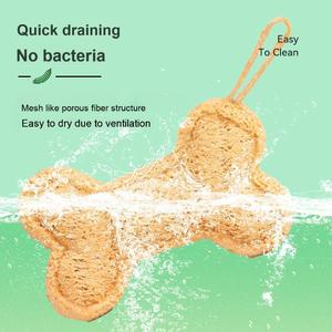 Wholesale Eco-Friendly Natural Loofah Dog Chew <b>Toys</b>-<b>Interactive</b> Small Size for Dogs & <b>Cats</b> Teeth Cleaning & Play - Product Image 5