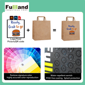 Bolsas de Papel con Asas Retorcidas Reciclables de Primera Calidad, Bolsas de Papel con Logotipo Personalizado Duraderas y de Gran Venta - Product Image 3