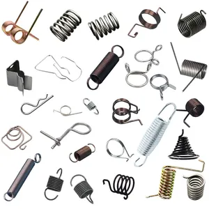 Custom Various Styles Of Stainless Steel Wire Forming Nickle Galvanized Torsion Tension Spring Compression Spring