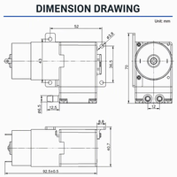 Pompe à diaphragme silencieuse à haute pression 12V 24V DC 3L/min 90KPa pour laboratoire, utilisation continue de l'eau, OEM