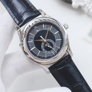 Reloj de Hombre de Alta Gama, Original, de Primera Calidad, Nuevo Diseño, Lujoso, de Negocios, con Movimiento Mecánico, Estilo Patek, Simple, con Cristal de Zafiro - Product Image 3