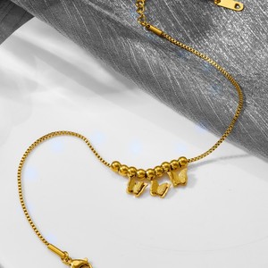 [ Pas besoin <span class=keywords><strong>de</strong></span> retirer la chaîne <span class=keywords><strong>de</strong></span> cheville en titane et acier inoxydable pendant la baignade ] Chaîne <span class=keywords><strong>de</strong></span> cheville exquise et polyvalente en titane et acier inoxydable, style européen et - Product Image 2