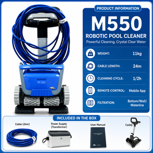 Robot de Mantenimiento de Piscinas Ecológico con Modo de Ahorro de Energía y Programación Inteligente - Product Image 3