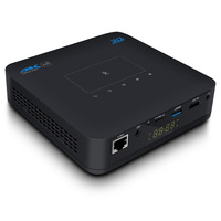 Projecteur portable P15 Pro Android 9.0 avec Wifi double, 4k DLP intelligent, 4g64g MINI, projecteur 4k pour cinéma maison