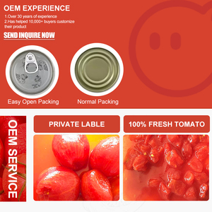 Tomates Enteros Pelados Orgánicos, Tomates Rojos Enlatados Frescos Sin Aditivos para un Alimentación Saludable - Product Image 4