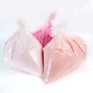 Großhandel kristall klares Acryl-Tauch pulver Bulk-Nagel abdeckung Nude Pink Acryl pulver für Nagel verlängerung