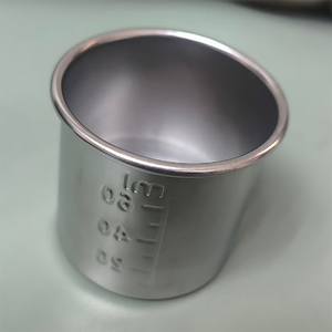 DSF76 ขายส่งถ้วยตวงสแตนเลส SUS 304 ขนาดเล็ก 60 มล. 5 ซม. x 5.5 ซม. สำหรับใช้ในโรงพยาบาลและที่บ้าน - Product Image 5