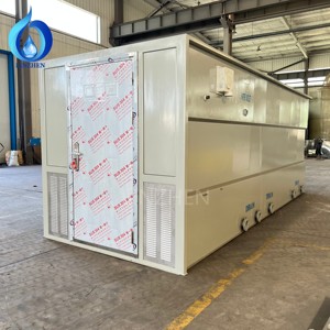 Sistema de Tratamiento de Aguas Residuales de 30M3/día, Sistema Flotante+MBBR, Tanque de Coagulación, Floculación y Sedimentación para Tratamiento de Aguas Oleosas en Restaurantes - Product Image 1