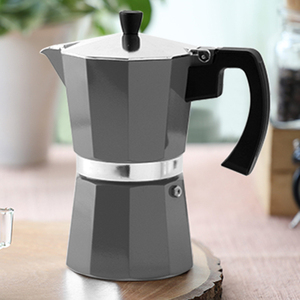 Venta caliente estufa clásica <span class=keywords><strong>cafetera</strong></span> espresso de aluminio <span class=keywords><strong>cafetera</strong></span> italiana Moka Pot 6 tazas <span class=keywords><strong>taza</strong></span> Moka de inducción - Product Image 5