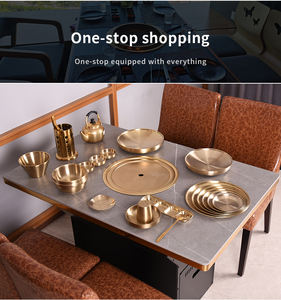 Table de barbecue rectangulaire pour <span class=keywords><strong>restaurant</strong></span> intérieur coréen, motif personnalisé, brochettes coréennes, table de barbecue coréen, table à fondue - Product Image 6