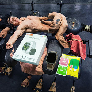 2024 WK97 Serie 9 Reloj inteligente de moda PK W26 T55 Pro Max TWS Auriculares IP67 Banda de gel de sílice impermeable Compatible con Android IOS - Product Image 3