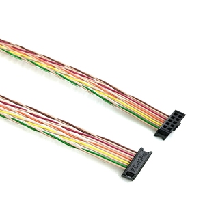 Oem ODM nhà máy 2.54 mét Pitch <span class=keywords><strong>10</strong></span> dây <span class=keywords><strong>IDC</strong></span> phẳng xoắn cặp Ribbon Flex cáp PVC Áo khoác 2.54 mét Pitch <span class=keywords><strong>IDC</strong></span> tiêu đề máy tính sử dụng - Product Image 1