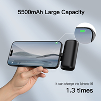 2025 Trending Productos innovadores Carga rápida Mini Dos enchufes Power Banks 3C Batería de teléfono inalámbrico para varios dispositivos móviles
