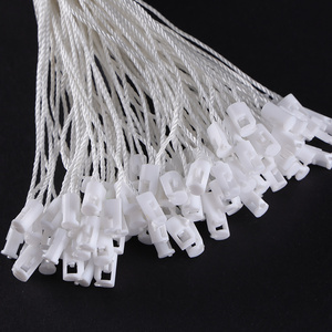 2024 sıcak satış öğeleri paket başına 1000 parça 20cm Polyester halat giyim yama asılı ip halat giysi etiketi - Product Image 4