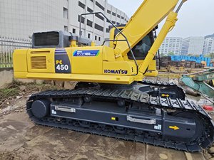 Máquina de construcción grande, excavadora usada de 45 toneladas, Komatsu, equipo potente, motor EPA, excavadora de mano Secodn, - Product Image 3