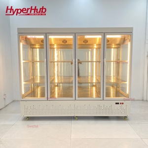 <span class=keywords><strong>Réfrigérateur</strong></span> Vitrine Commercial pour Fleurs à Refroidissement par Air, <span class=keywords><strong>Porte</strong></span> Vitrée Personnalisée, Vente Directe Usine - Product Image 1