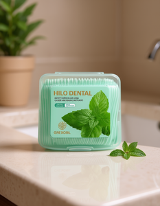 Filo Interdentale Hilo Dental 120 Metri al Carbone Attivo di Bambù Gusto Menta - Product Image 2