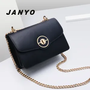 New style Lock Chain Shoulder Messenger bags Elegant women Small Square Bag leather bags messenger ladies