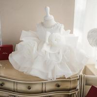 Robe de princesse pour bébé d'un an, tenue d'été, nouveau style tendance, robe moelleuse, robe de demoiselle d'honneur pour mariage, robe de princesse pour bébé