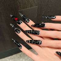 Ongles à presser de qualité salon, luxe, pour manucure DIY, faux ongles couvrants, vente en gros