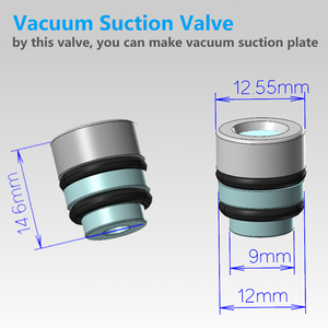 Chân không hấp phụ van một chiều van áp dụng cho gia công CNC tấm hút chân không tự động Cánh tay robot & nền tảng cánh tay cơ khí - Product Image 3