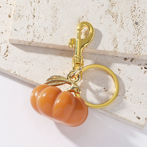พวงกุญแจผลไม้หลากสีสันน่ารักสไตล์หวานใหม่ ของตกแต่งกระเป๋าแฟชั่น ของขวัญสำหรับสาวๆ เครื่องประดับ - Product Image 5