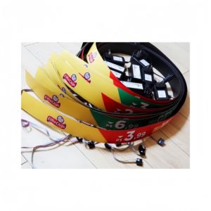 Cartel publicitario <span class=keywords><strong>EL</strong></span> con borde de estante con ultrafino y alto brillo, se adapta perfectamente a todo tipo de estantes de forma irregular - Product Image 4