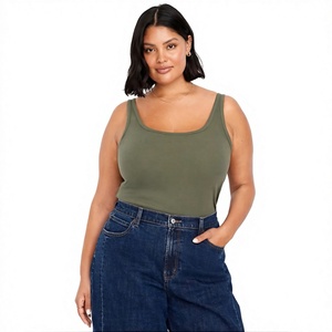 Camiseta sin mangas básica personalizada para mujer, camisa informal de verano, ropa para superposiciones con marca personalizada, venta al por mayor de marca privada - Product Image 3