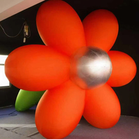 Grande fleur gonflable décorative pour la décoration commerciale, la publicité et les grands événements à thème festif