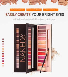 <span class=keywords><strong>Palette</strong></span> de fards à paupières NAKED8 12 couleurs, couleurs nudes, fard à paupières naturel mat et nacré, tons terreux, fard à paupières smoky, maquillage de beauté - Product Image 2