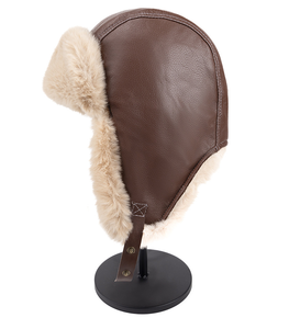 Gorro de Invierno para Hombre y Mujer, Protector de Orejas, Grueso, Resistente al Viento, Estilo Retro de Piloto de Locomotora - Product Image 6