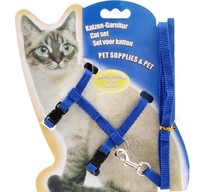 Laisse pour animaux domestiques, accessoire pour chats, couleur en option, vente en gros