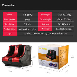 Machine de massage des pieds Portable domestique, meilleure vente, Compression d'air multifonctionnelle, thérapeutique, masseur des jambes, magie des jambes - Product Image 5
