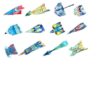 Aeroplanini di Carta Origami Fatti a Mano per Bambini, Giocattoli Educativi 3D Colorati in Cartone per Bambini dai 3 Anni in Su, Vendita all'Ingrosso e Dropshipping - Product Image 4
