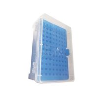 RONGTAI Laboratoire Blanc 96 Puits 10UL Pipette Tip Box Fabricants Chine Stockage Tip Box 96 Puits pour 200ul Tips