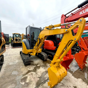 Excavadora de cadenas Komatsu PC30 usada original de Japón, pocas horas de uso, buen sistema hidráulico, para construcción y trabajo agrícola. - Product Image 1