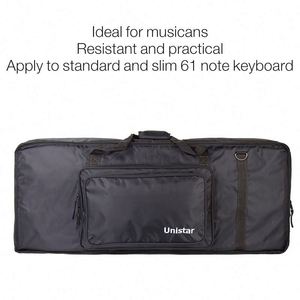 BSCI Factory OEM Professional Portable Padded Instrument Gig case Music <b>Keyboard</b> Bag for <b>61</b> 76 88 <b>Keys</b> Piano - Product Image 3