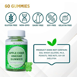 เยลลี่รสแอปเปิ้ลแอปเปิ้ลไซเดอร์ที่มีน้ำส้มสายชูแอปเปิ้ลไซเดอร์ที่มีน้ำส้มสายชูช่วยลดน้ำหนักได้ - Product Image 4