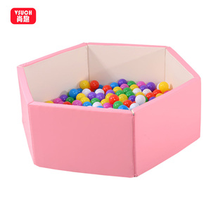 De plástico desmontable respetuoso del medio ambiente Rosa Parque seguridad niños bebé juego cerca - Product Image 1