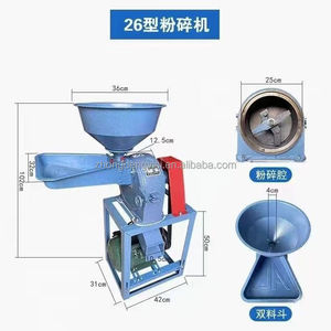 High Yield Corn <b>Grinder</b> Corn Coffee Beans Wheat Grain <b>Pepper</b> Powder Making Machine Electric Tooth Claw or Hammer Knife Type - Product Image 3
