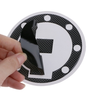 Autocollant de protection pour réservoir de <span class=keywords><strong>moto</strong></span>, en Fiber de carbone, 4*1 pièce - Product Image 3