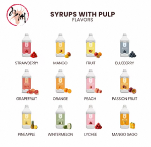 Jarabe de Frutas Mixtas al por Mayor con Pulpa y Puré, Jugo Concentrado 2.5kg, Halal, Viscosidad Estable para Suministro de Postres al por Mayor - Product Image 4