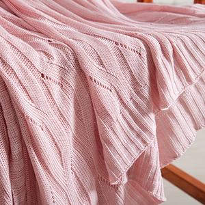 Couverture tricotée confortable en fibre de bambou, housse de canapé, jeté de lit tricoté moderne <span class=keywords><strong>ZXW</strong></span> - Product Image 6