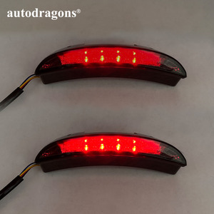 Feu arrière de moto intégré avec clignotants gauche et droit pour garde-boue arrière, compatible Touring Sportster XL 883 1200 - Product Image 4