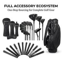 Ensemble complet de clubs de golf pour hommes avec logo personnalisé, driver en titane et fers 431SS usinés avec précision CNC pour OEM de marque