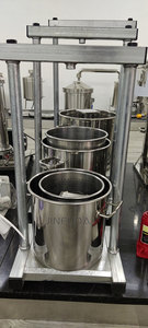 เครื่องคั้นไวน์องุ่นขนาดเล็กใช้ในบ้านเครื่องทำน้ำผลไม้36L ไฮดรอลิกแจ็คด้วยตนเอง - Product Image 3